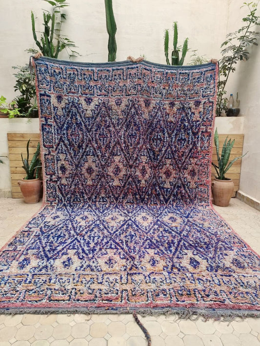 Marokkolainen vintage Zayane matto 345x215cm