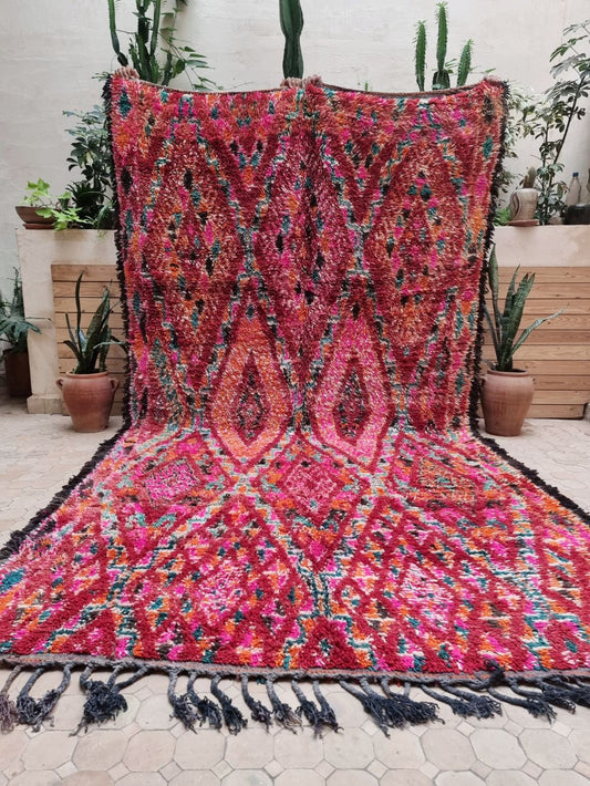 Moroccan Vintage Beni M'Guild Rug 355x195cm
