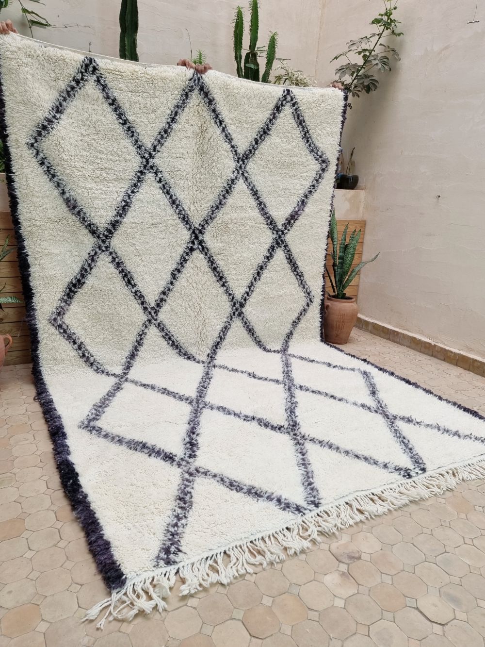 Order by Size: Moroccan Marmoucha Rug