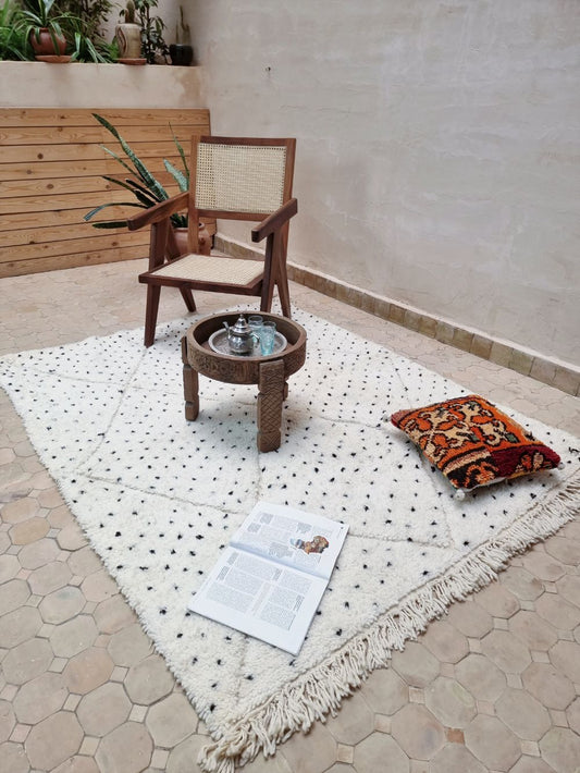 Moroccan Dotted Rug 190x150cm