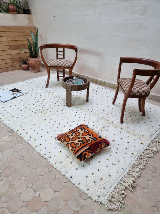 Reserved - Moroccan Dotted Rug 250x185cm