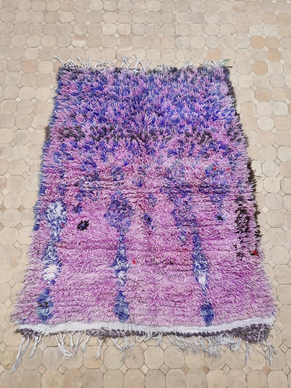 Marokkolainen vintage Boujaad matto 155x120cm