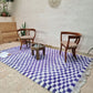 Marokkolainen ruudullinen matto 250x165cm