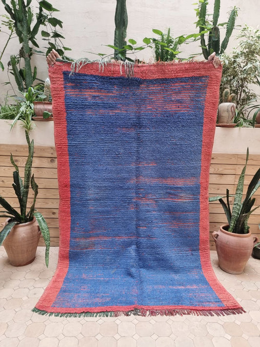 Marokkolainen vintage Boujaad matto 185x120cm