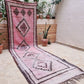 Marokkolainen vintage Boujaad käytävämatto 365x110cm