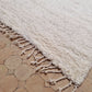 Moroccan All White Rug 365x260cm