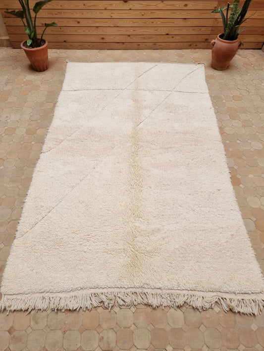 Marokkolainen matto Cream 265x160cm