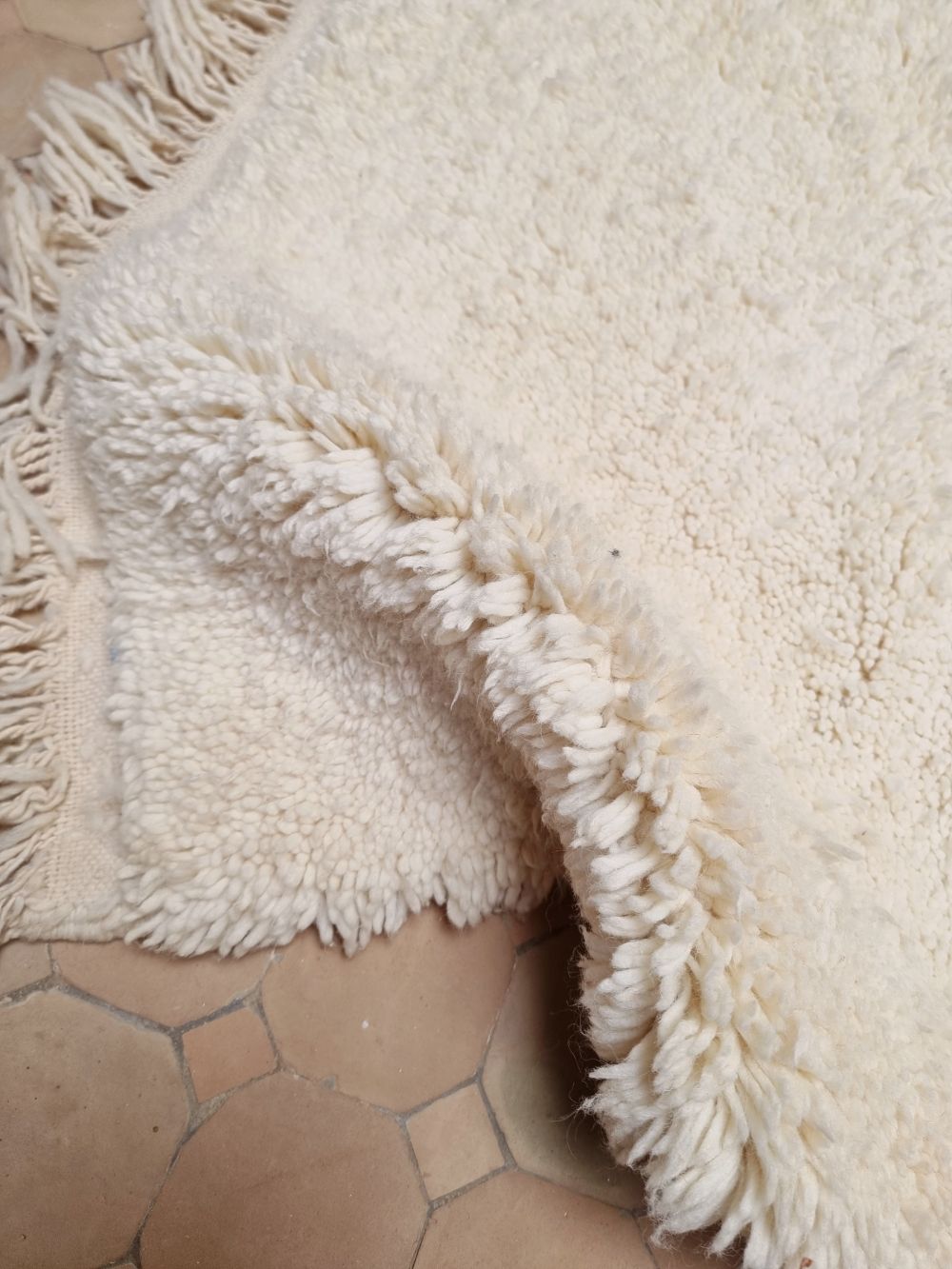 Marokkolainen matto Cream 265x160cm