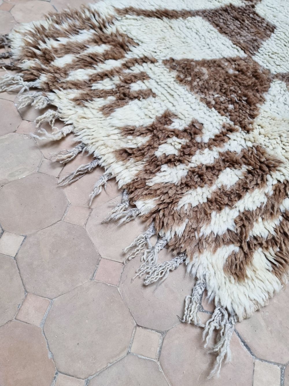 Marokkolainen vintage Azilal-matto 155x65cm