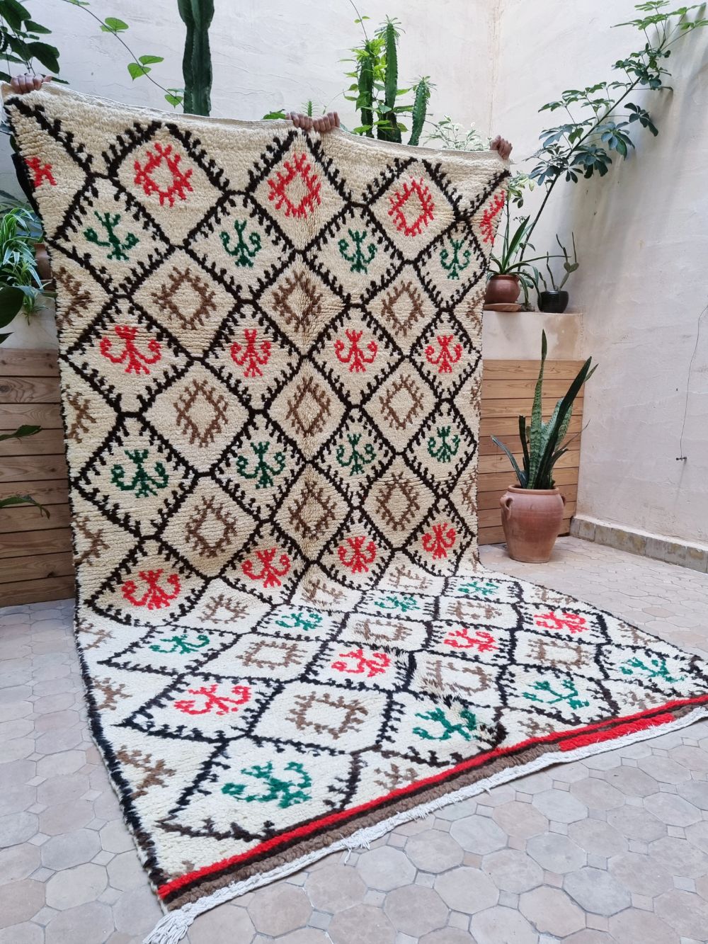 Moroccan Vintage Azilal Rug 285x165cm
