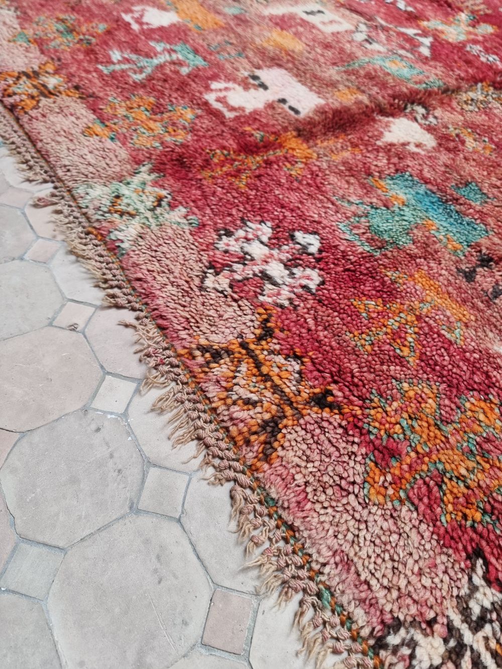 Marokkolainen vintage Boujaad matto 270x155cm