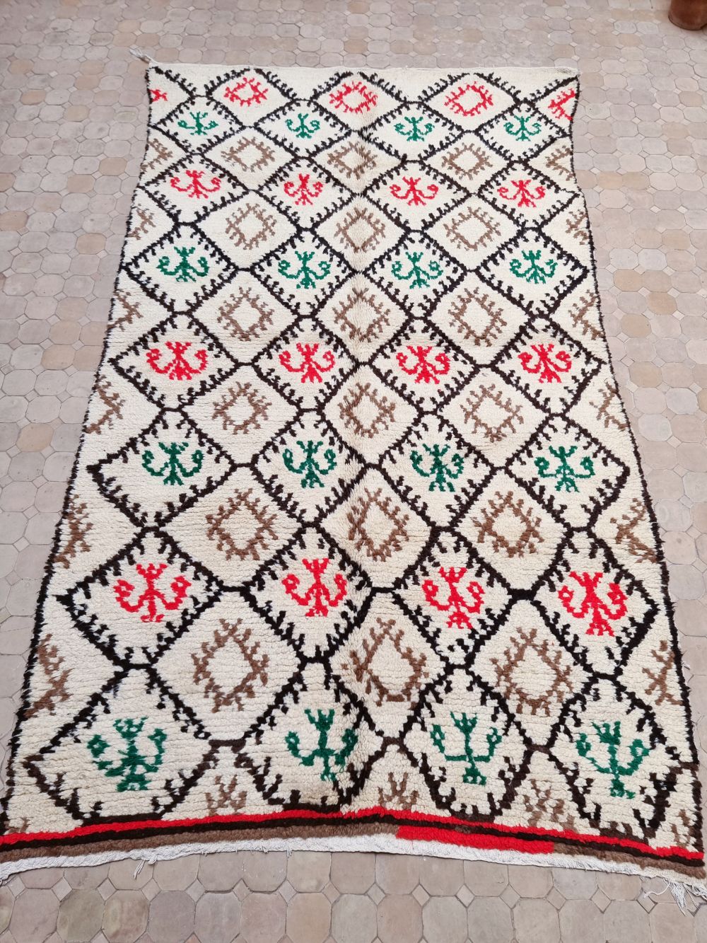 Marokkolainen vintage Azilal-matto 285x165cm