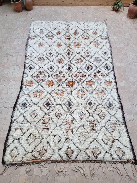 Marokkolainen vintage Beni Ouarain matto 335x200cm
