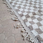 Marokkolainen ruudullinen matto 290x190cm
