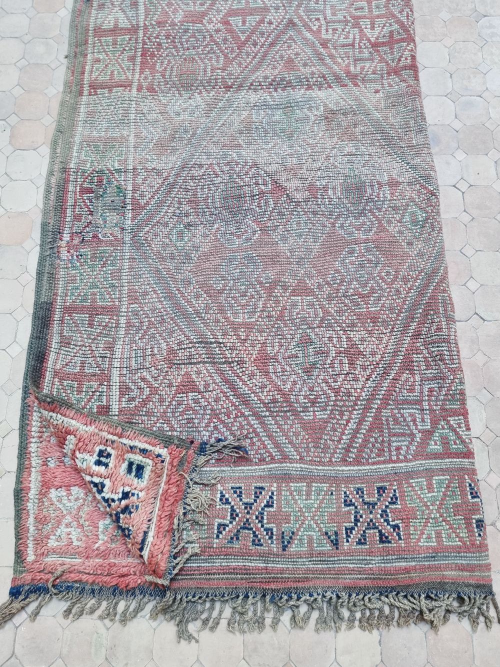 Marokkolainen vintage Zayane matto 270x210cm