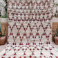 Marokkolainen vintage Beni Ouarain matto 265x180cm