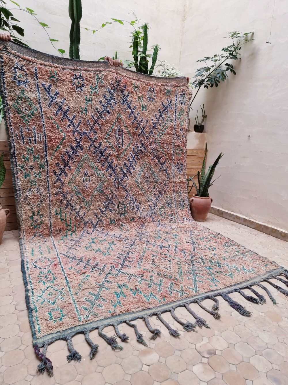 Marokkolainen vintage Zayane matto 300x200cm