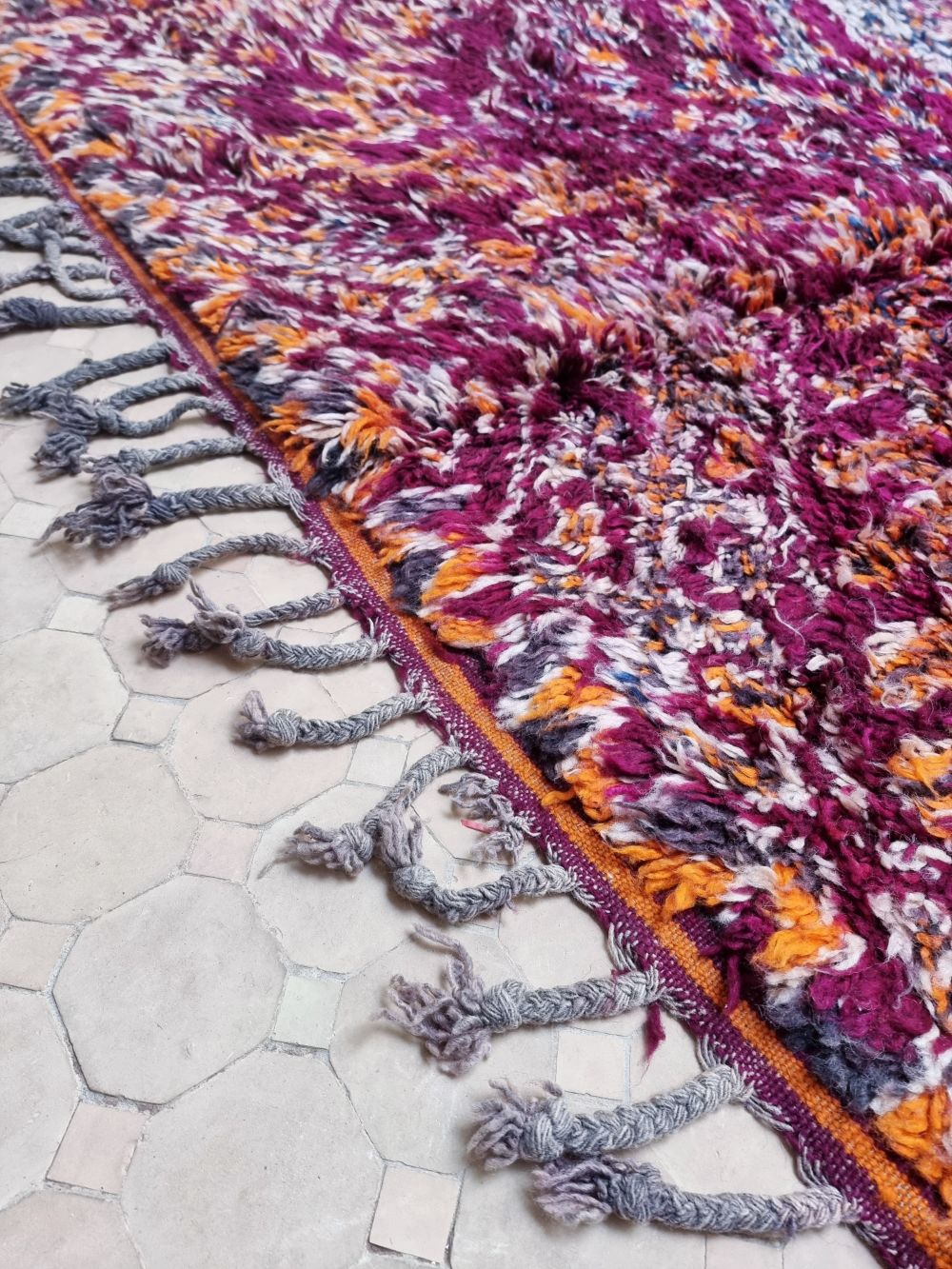 Moroccan Vintage Beni M'Guild Rug 440x215cm