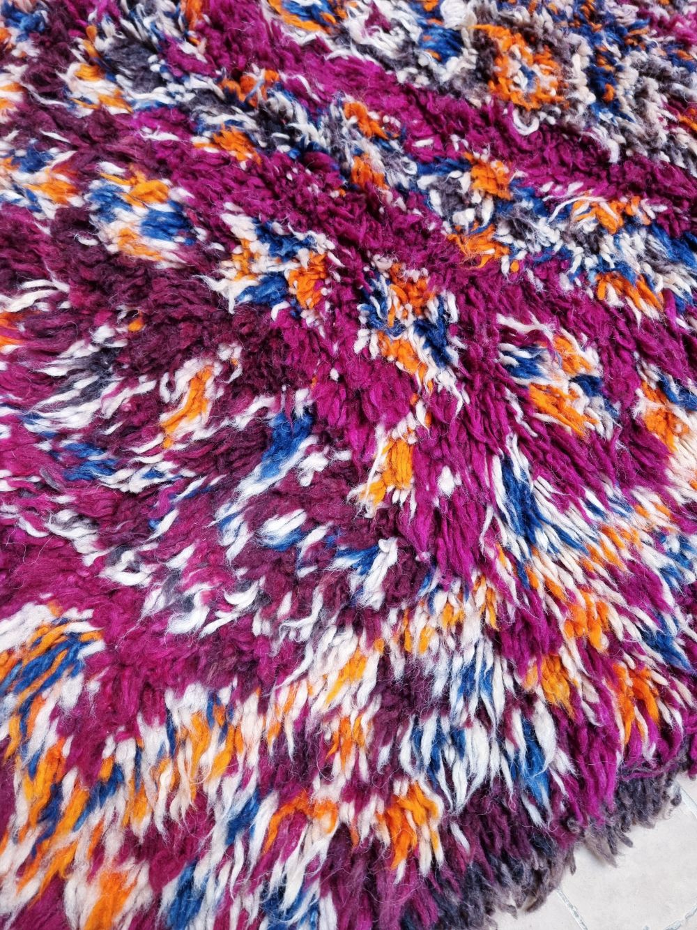 Moroccan Vintage Beni M'Guild Rug 440x215cm