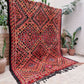 Marokkolainen vintage Beni M'Guild matto 245x190cm