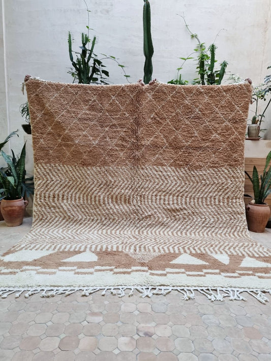 Reserved - Moroccan Cream & Brown 290x250cm