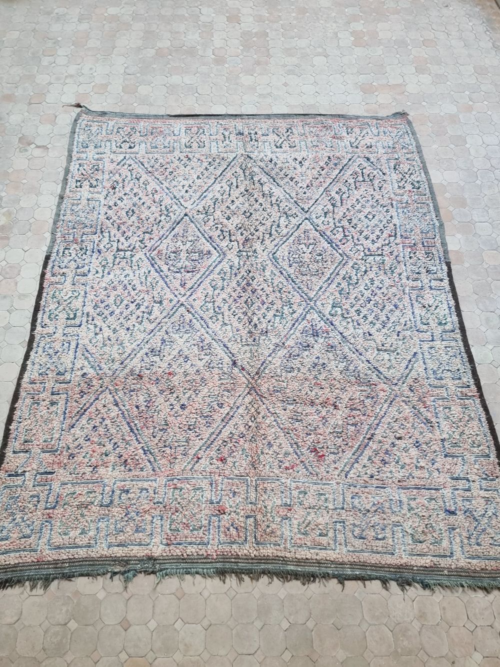 Moroccan Vintage Zayane Rug 265x215cm