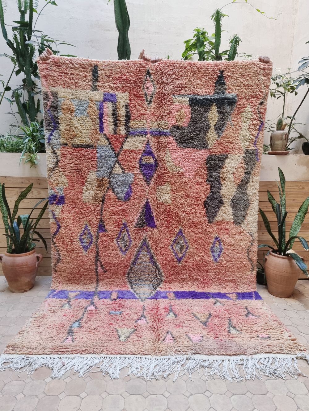 Marokkolainen Boujaad matto 260x165cm