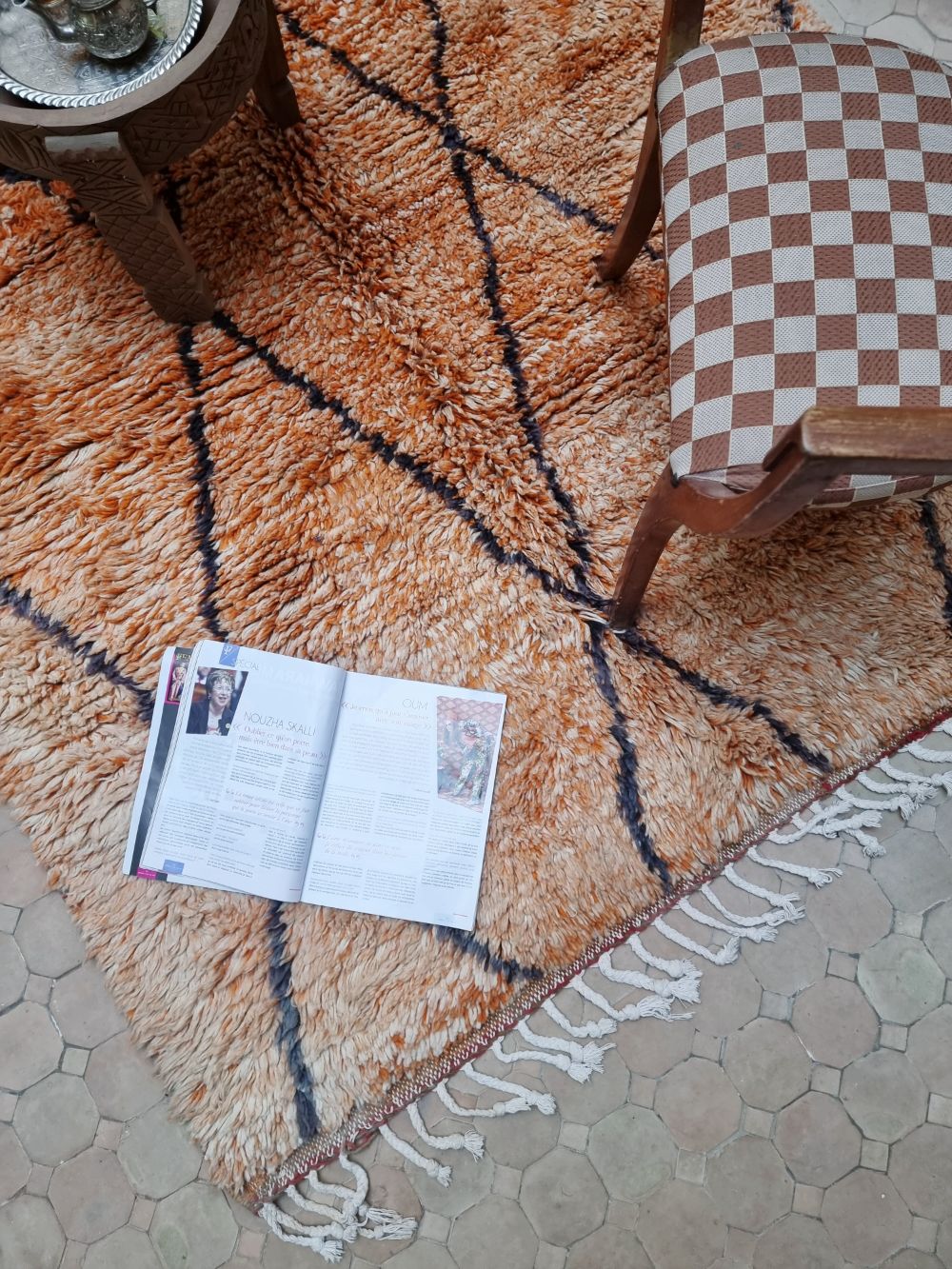 Marokkolainen Boujaad matto 240x155cm