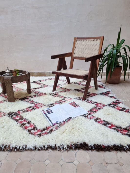Marokkolainen vintage Beni Ouarain matto 290x200cm