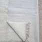 Moroccan All White Rug 255x260cm