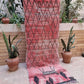 Marokkolainen vintage Boujaad käytävämatto 250x90cm