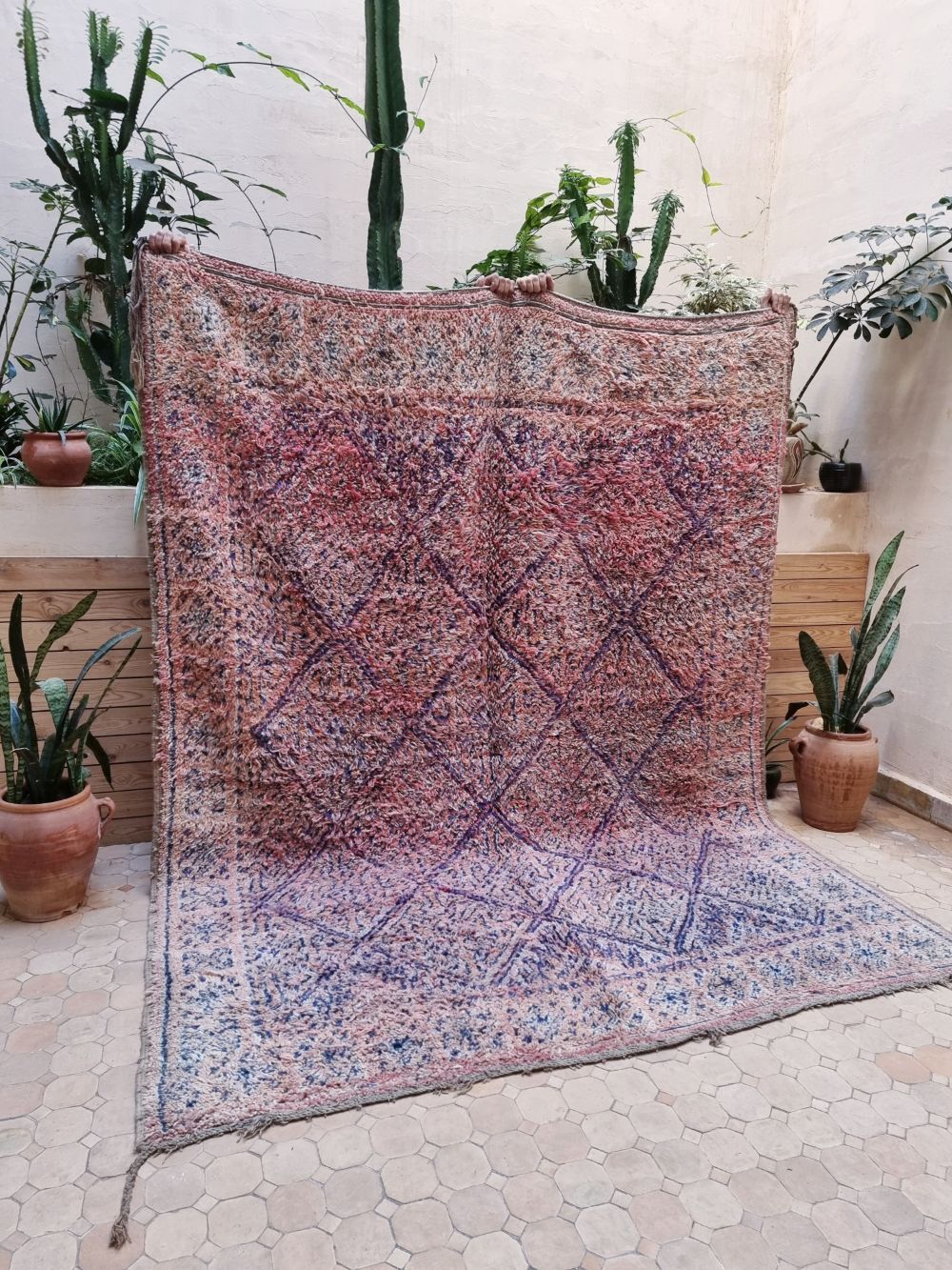 Marokkolainen vintage Zayane matto 260x200cm
