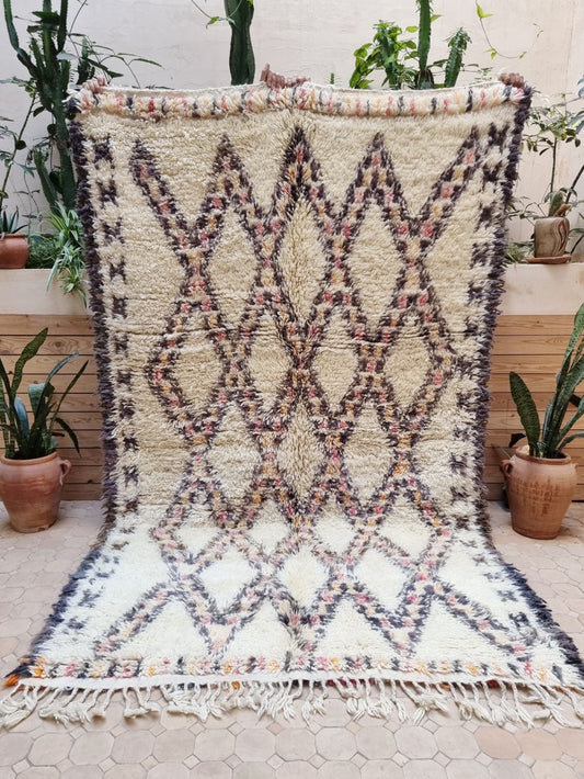 Marokkolainen vintage Beni Ouarain matto 265x165cm
