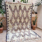 Marokkolainen vintage Beni Ouarain matto 265x165cm