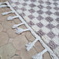 Marokkolainen ruudullinen matto 150x105cm