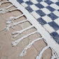 Moroccan Checkered Rug 160x105cm