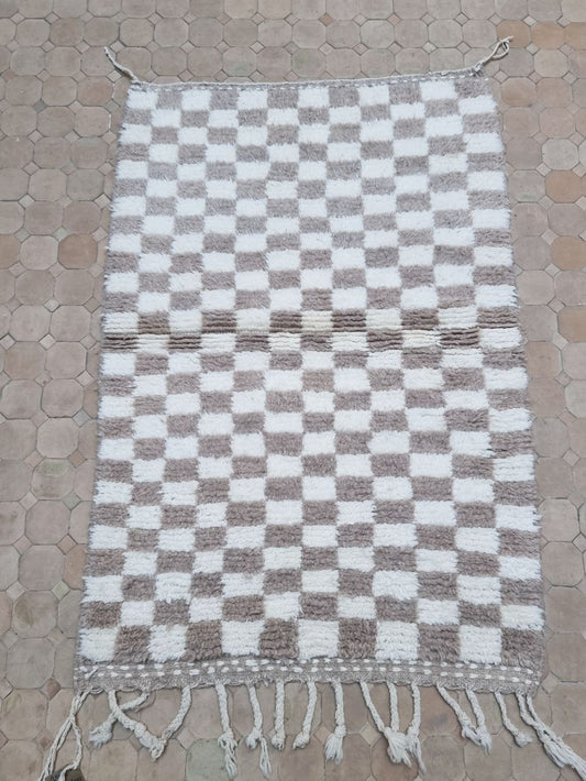 Moroccan Checkered Rug 160x100cm