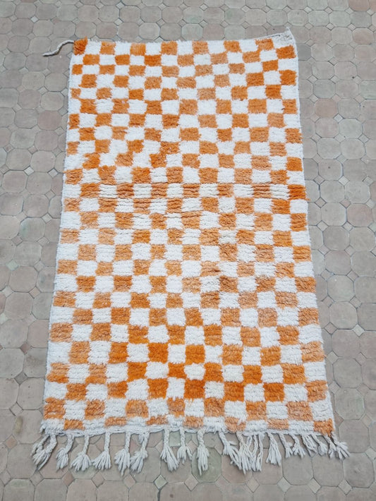 Marokkolainen ruudullinen matto 160x100cm