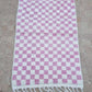Moroccan Checkered Rug 150x95cm