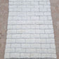 Moroccan All White Rug 150x105cm