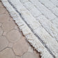 Moroccan All White Rug 150x105cm