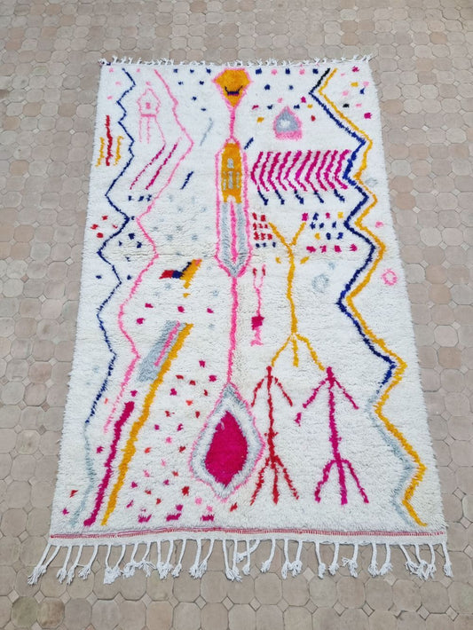 Marokkolainen Azilal-matto 260x150cm