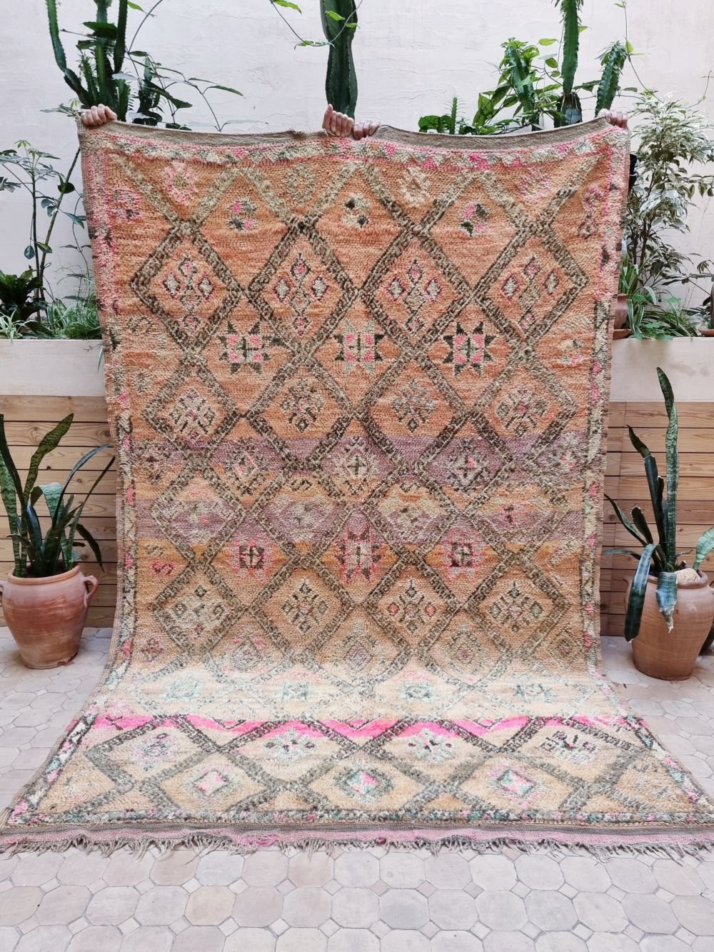 Moroccan Vintage Boujaad Rug 255x165cm