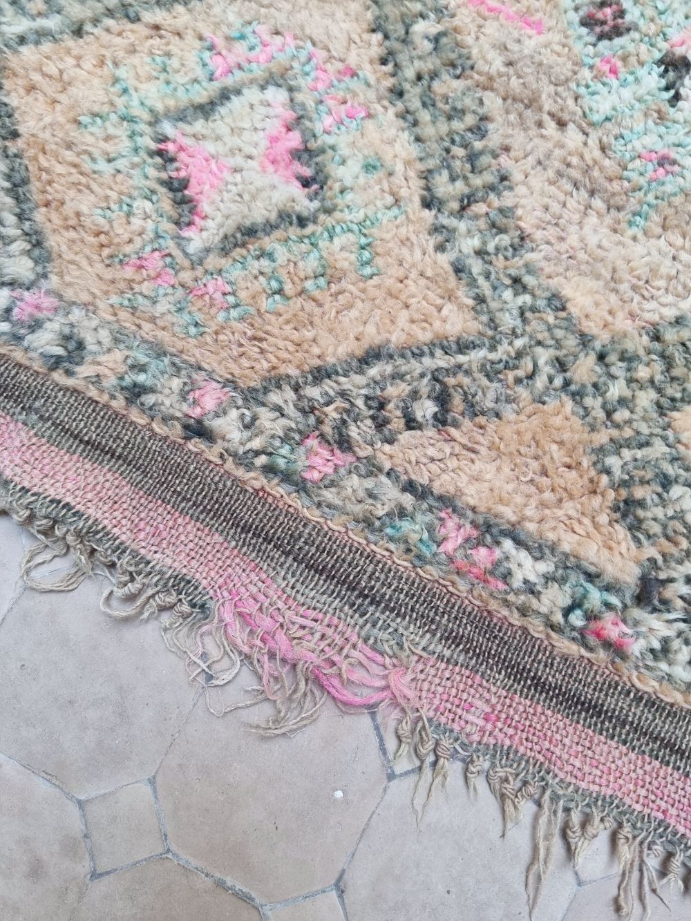 Marokkolainen vintage Boujaad matto 255x165cm