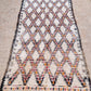 Marokkolainen vintage Beni Ouarain matto 340x185cm
