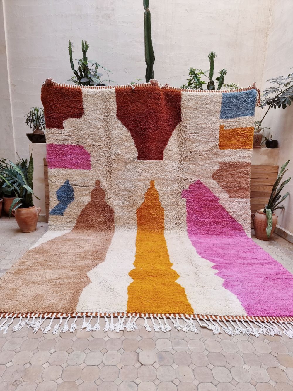 Moroccan Azilal Rug 340x250cm