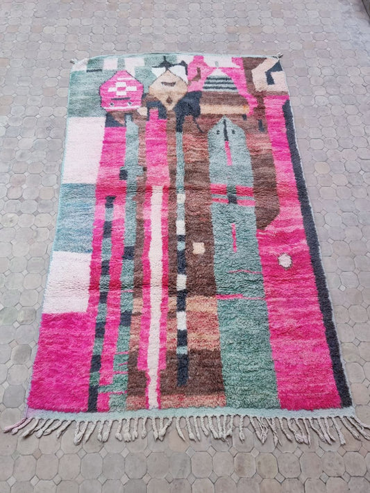 Marokkolainen Boujaad matto 255x155cm