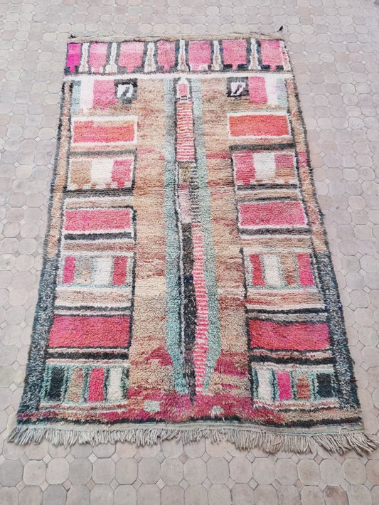 Marokkolainen Boujaad matto 260x155cm