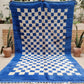 Moroccan Checkered Frame Rug 305x200cm