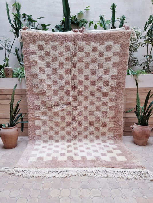 Marokkolainen ruudullinen matto 250x155cm